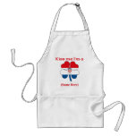 Personalized Kiss Me I'm Croatian Apron