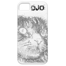 Personalized Kitty Face Outline Case For The iPhone 5