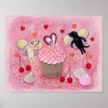 Personalized Labrador Retriever Art Print