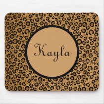Personalized Leopard Mousepad