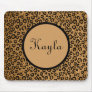 Personalized Leopard Mousepad
