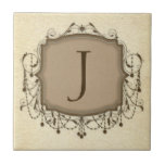 Personalized Letter Tiles, Decorative Chandelier J tiles
