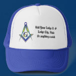 Personalized Masonic Hat