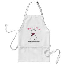 Personalized Matron of Honour Gifts Apron