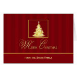 Personalized Merry Christmas Note Cards