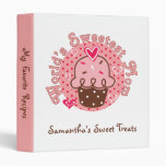 Personalized Mom's Sweet Love Recipe Binder