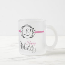 Personalized monogram for your mom! tazas