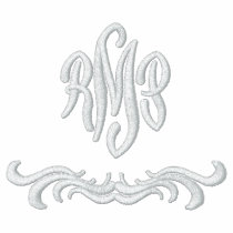 Personalized Monogramed Initials Embroidered Polo Shirt