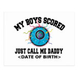 Personalized My Boys Can Swim Post Cards