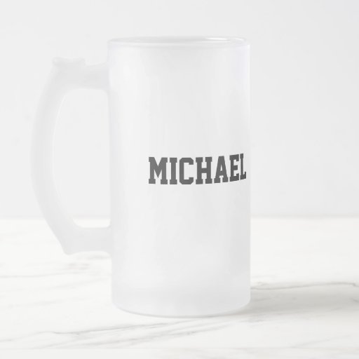 Personalized name bachelor beer stein sport mug