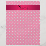 Personalized name pink diamonds custom flyer