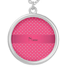 Personalized name pink diamonds custom jewelry