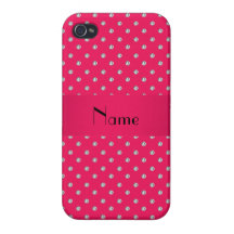 Personalized name pink diamonds iPhone 4/4S cover