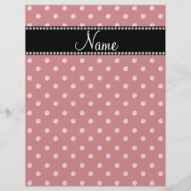 Personalized name Red pink diamonds Flyer
