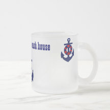 Personalized Nautical Anchors Coffee Mugs