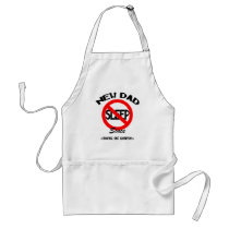 Personalized New Dad No Sleep Gift Apron