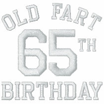 Personalized Old Fart Embroidered Polo Shirt