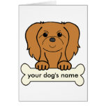 Personalized Pekingese Greeting Card