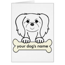 Personalized Pekingese Cards