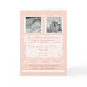 Personalized Photo Baby Birth Announcement Card