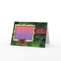 Personalized Photo Christmas Cards, Business or