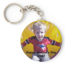 Personalized Photo Keyring Keychain