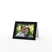 Personalized Photo Wedding Thank You Cards