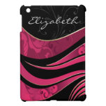 personalized pink damask pattern girly Ipad case ipad mini cases
