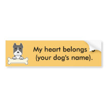 Personalized Pitbull Bumper Stickers