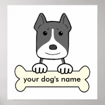 Personalized Pitbull Print