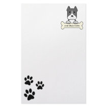 Personalized Pitbull Stationery