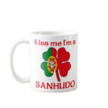 Personalized Portuguese Kiss Me I'm Sanhudo mugs