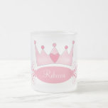 Personalized PRINCESS Kids' Frosted Mug