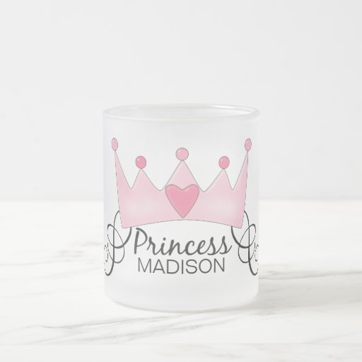Personalized PRINCESS Kids' Frosted Mug