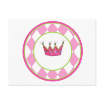 Personalized Princess Postcard