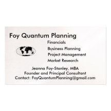 Personalized Profile Card. Business Card