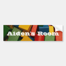 personalized room sticker bumper sticker