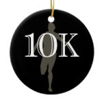Personalized Runner 10k Cross-Country Keepsake ornaments