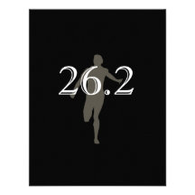 Personalized Runner Marathon Keepsake 26.2 Personalized Announcement