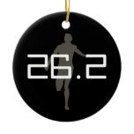 Personalized Runner Marathon Keepsake Ornament ornaments
