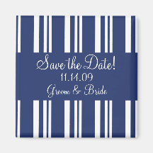 Personalized Save the Date Magnet
