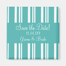 Personalized Save the Date Magnet