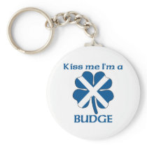 Personalized Scottish Kiss Me I'm Budge keychains