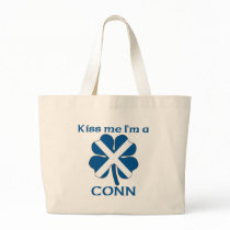 Personalized Scottish Kiss Me I'm Conn Tote Bag