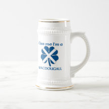 Personalized Scottish Kiss Me I'm Macdougall Coffee Mug