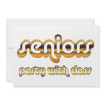 Personalized Seniors 2012 Graduation Party invitations