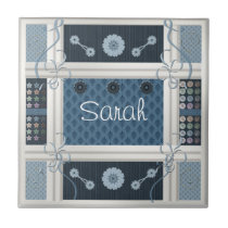 Personalized Sewer's Tile