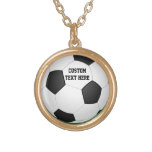Personalized Soccer Ball Pendant