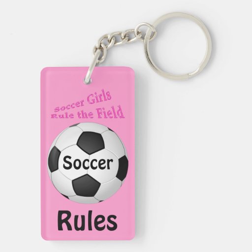 Personalized Soccer Gifts for Girls Team DoubleSided Rectangular
