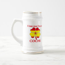 Personalized Spanish Kiss Me I'm Coche Mug